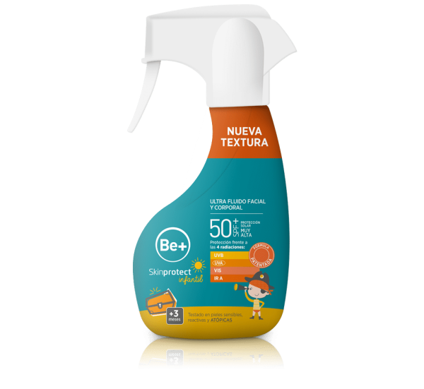 Be+ Skinprotect ULTRA FLUIDO FACIAL Y CORPORAL SPF50+